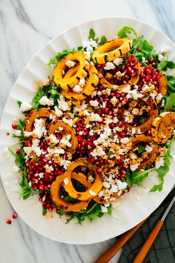 Roasted Delicata Squash Salad