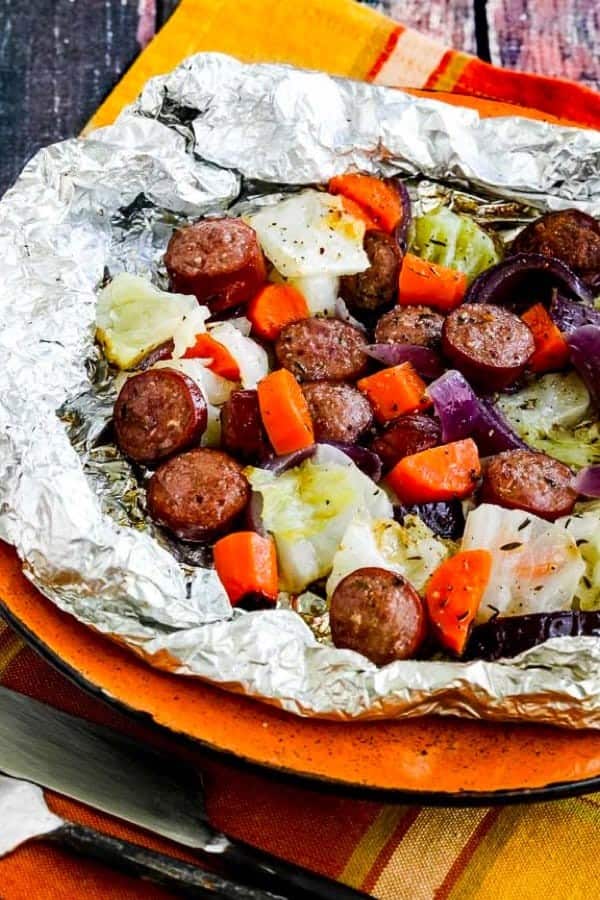 Low-Carb Autumn Tin Foil Dinner