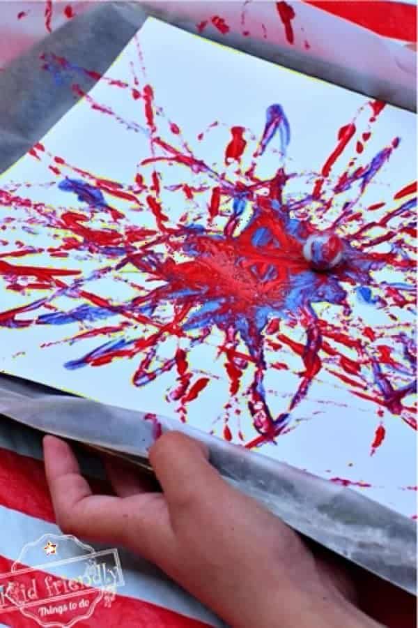 4th Of July Painting Craft For Kids