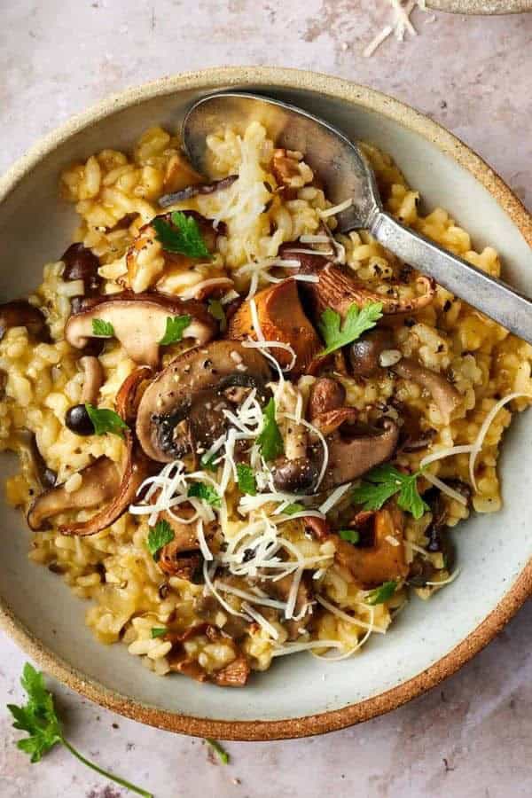 MUSHROOM RISOTTO