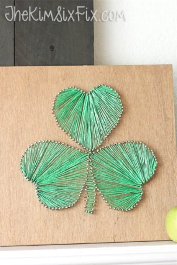 Shamrock String Art Tutorial