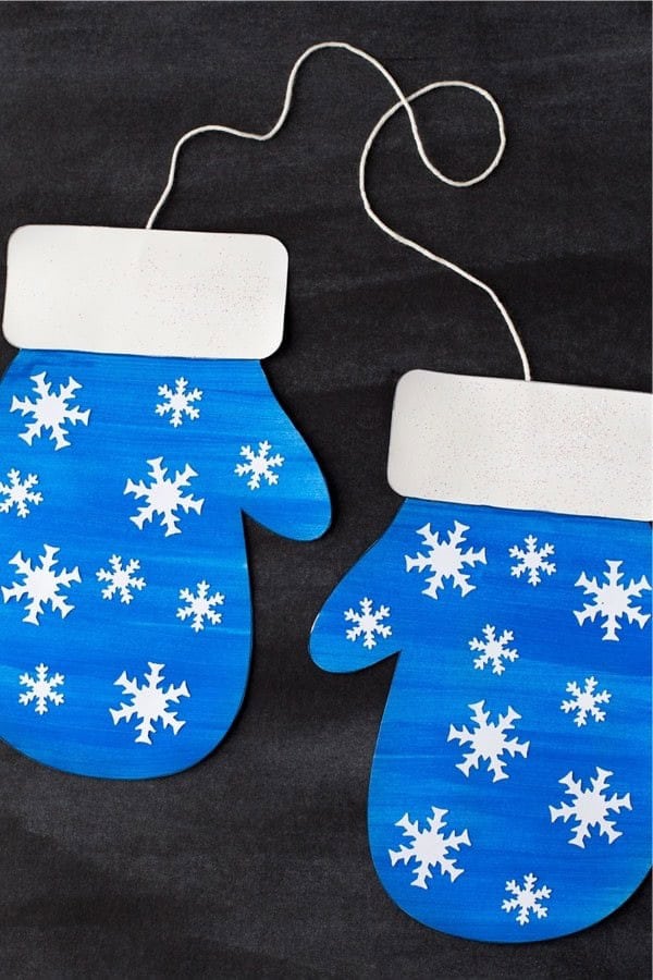 Winter Mitten Craft For Kids