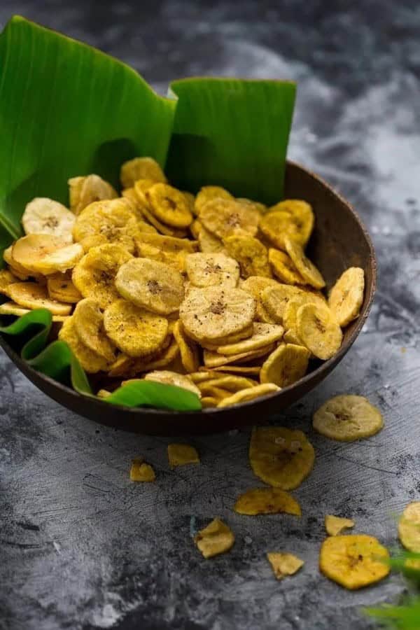 AIR FRYER BANANA CHIPS