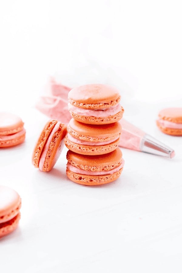 Pink Lemonade Macarons