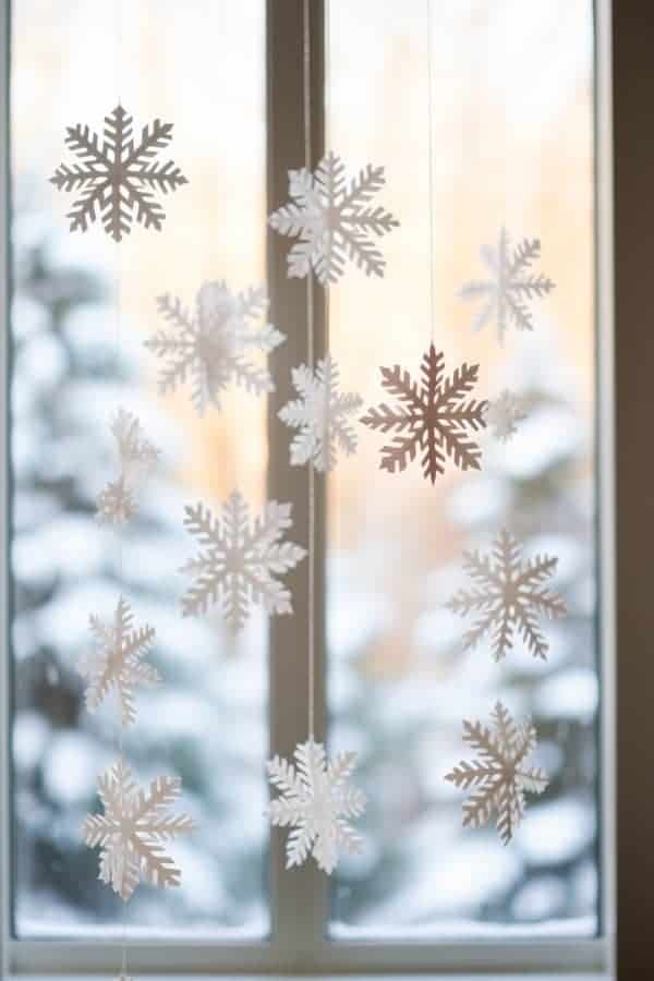 SNOWFLAKE CUTOUTS