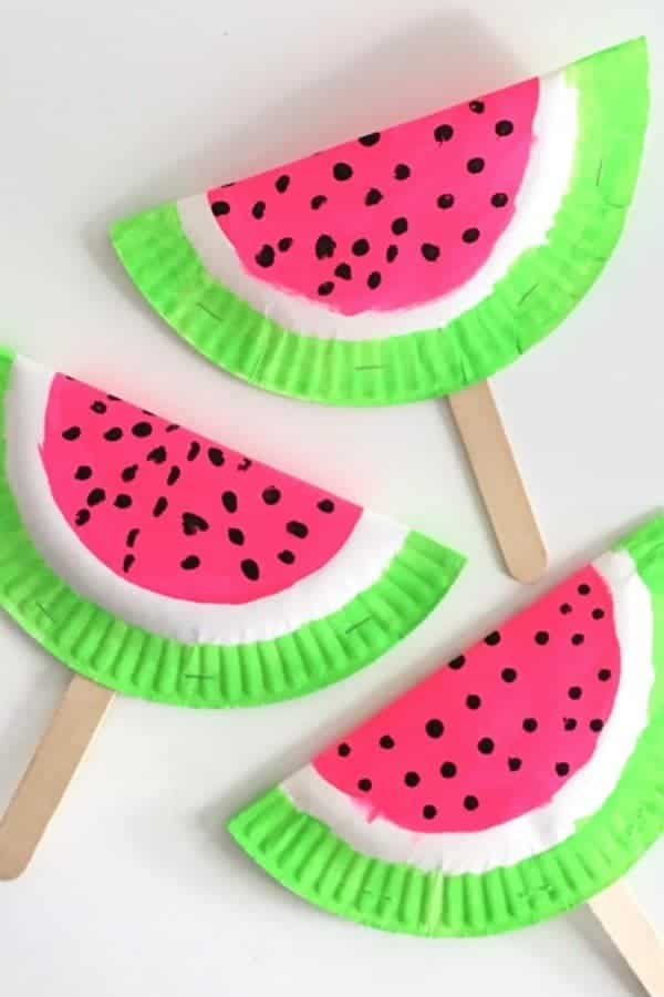 Paper Fan Watermelon