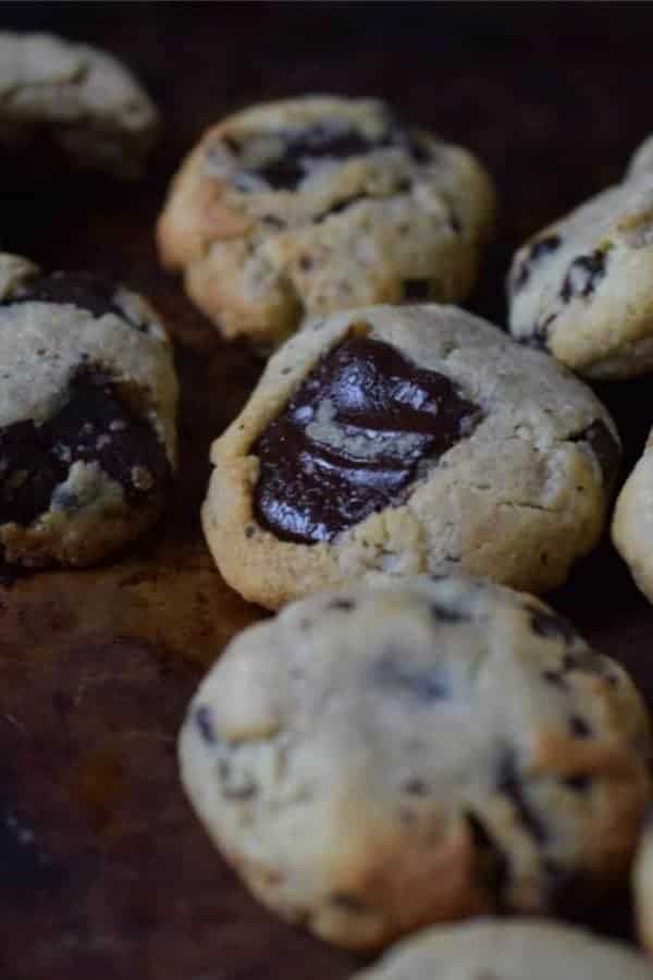 Chewy Chocolate Chip Keto Cookies