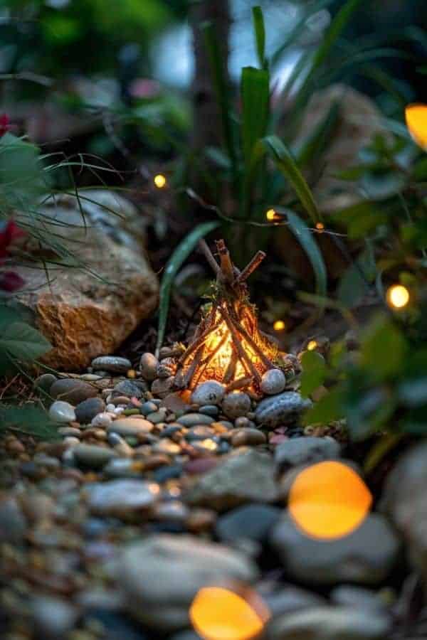 FAIRY GARDEN BONFIRE