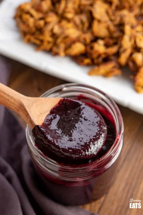 BLUEBERRY BBQ SAUCE