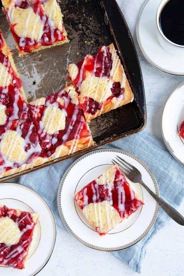 CHERRY COFFEE CAKE