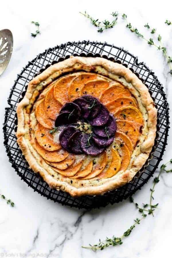 SAVORY VEGETABLE CHEESE TART