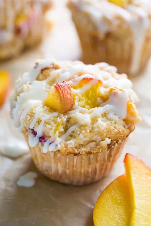 Peaches and Cream Muffins