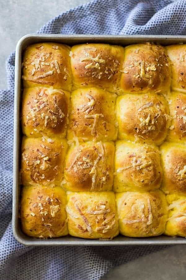 SAVORY PUMPKIN ROLLS