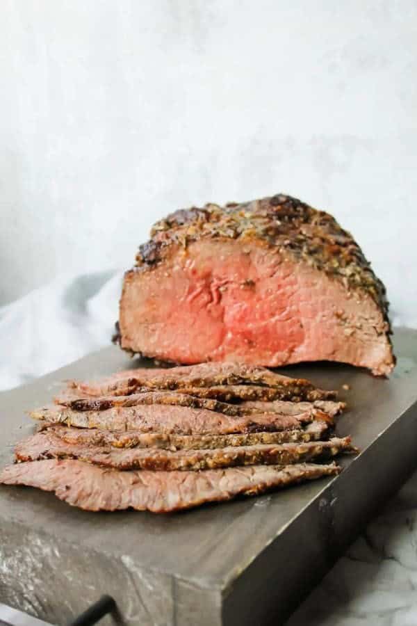 GARLIC HERB NEW YORK STRIP ROAST