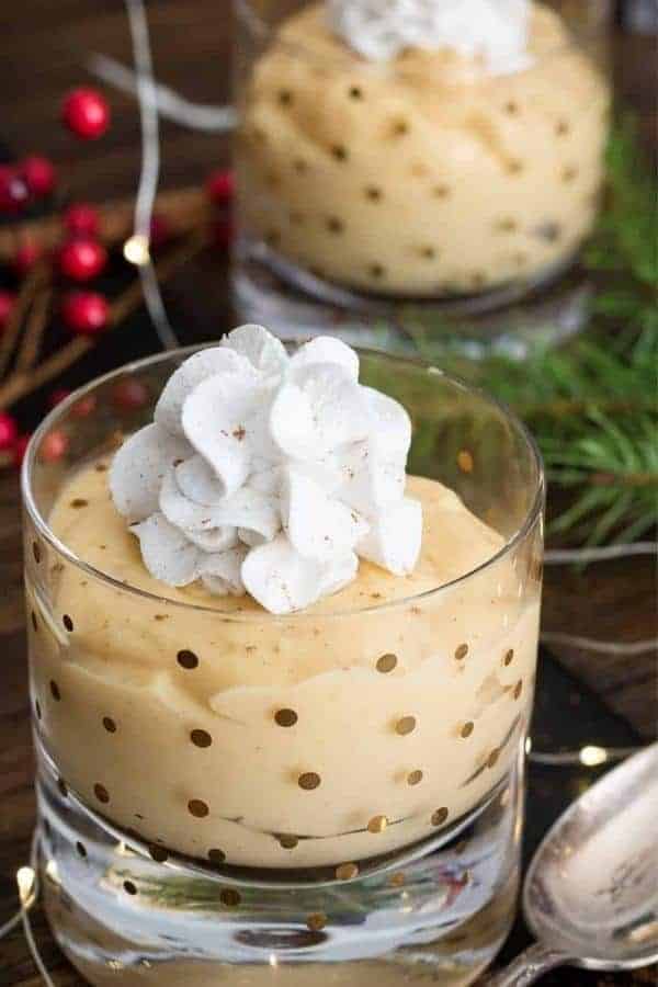 EGGNOG PUDDING