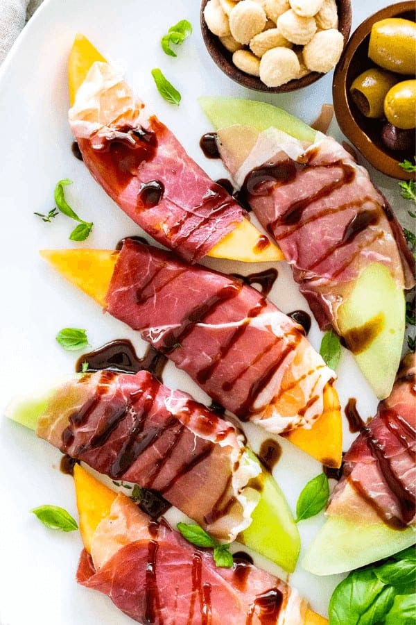 Prosciutto-Wrapped Melon