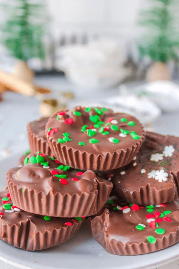 Crockpot Christmas Candy Cups