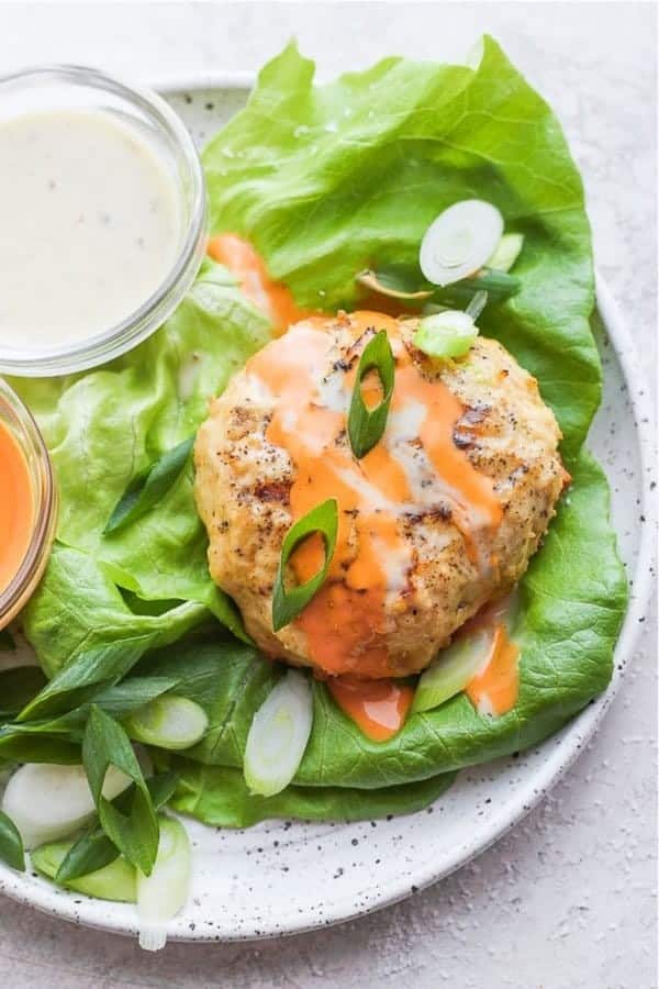 Buffalo Chicken Burgers