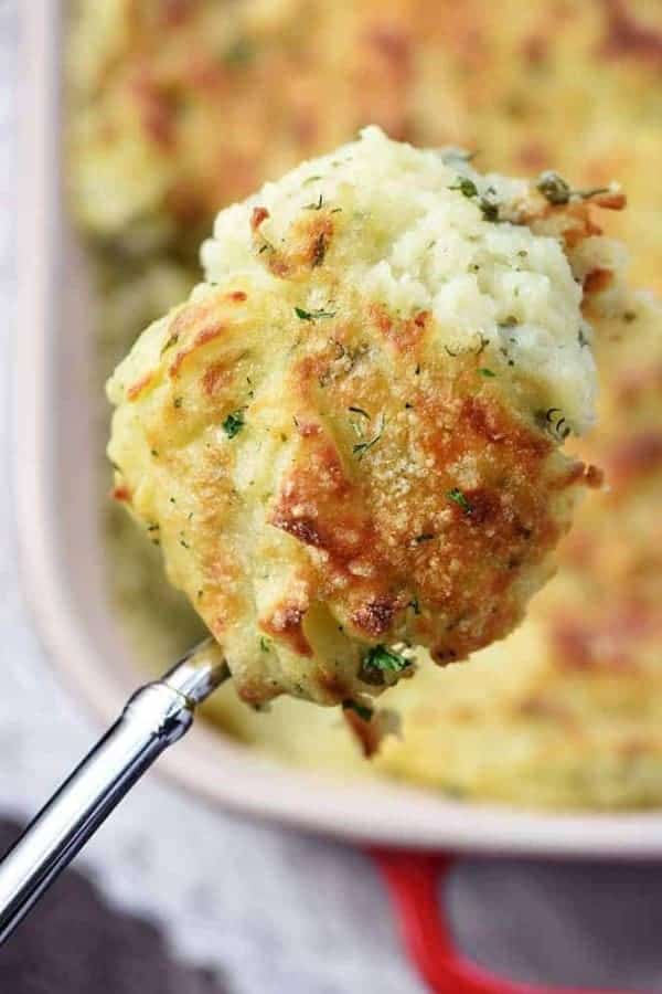 MAKE-AHEAD MASHED POTATOES