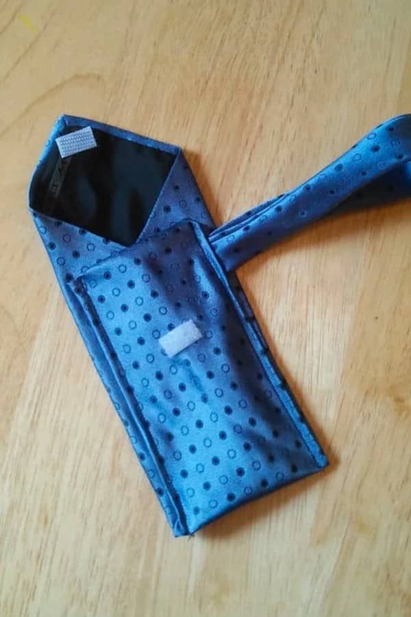 DIY WALLET WITH OLD TIES