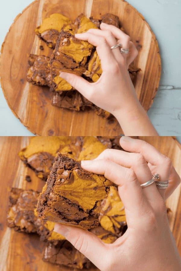 Pumpkin Spiced Brownies