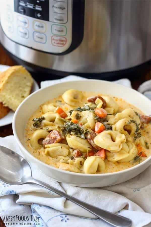 Creamy Tortellini Soup