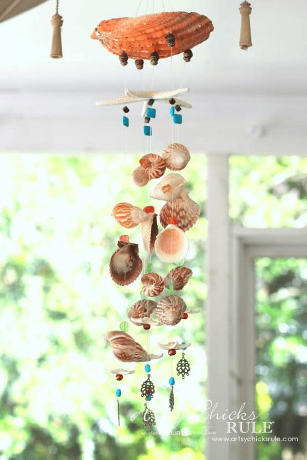 Seashell & Beads Wind Chime