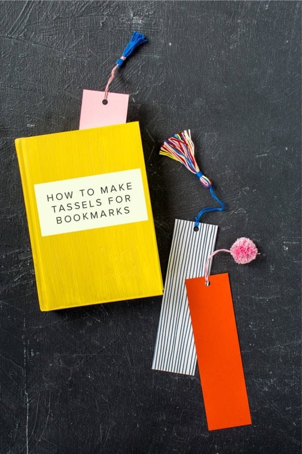 DIY Bookmark Tassels