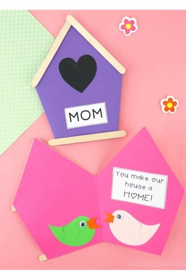 Mother’s Day Birdhouse Card