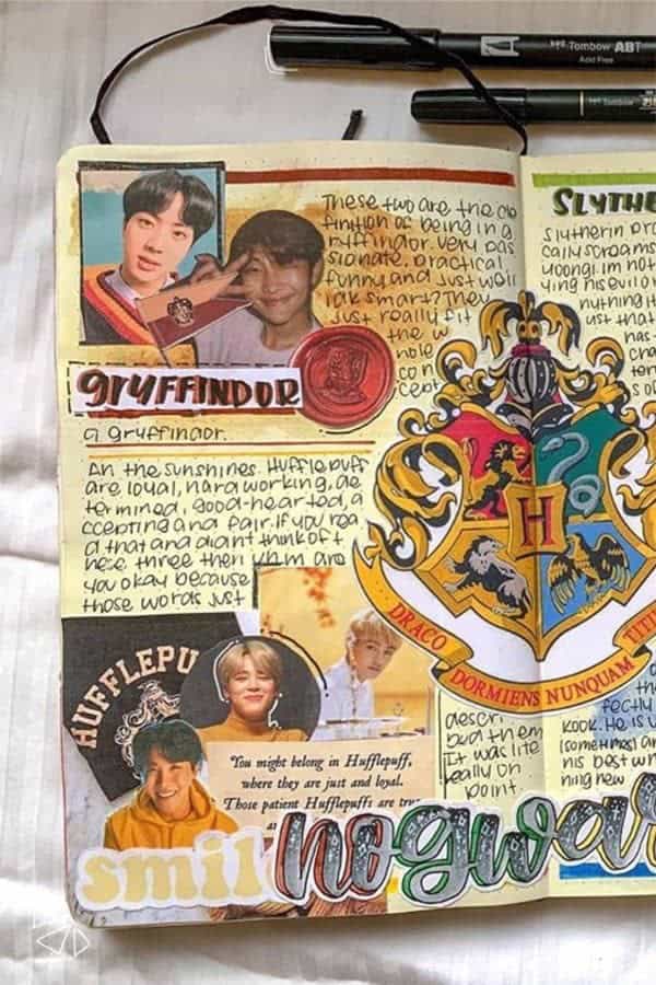 Kpop Harry Potter Spread