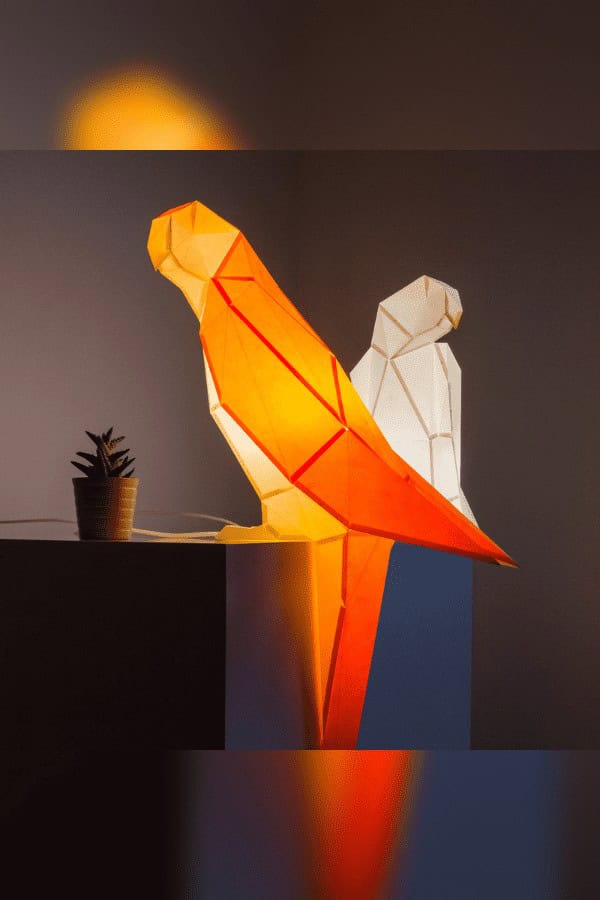 Geometric Animal Lamp