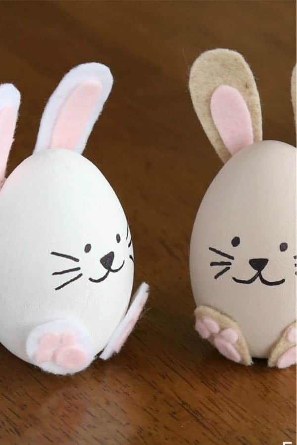 Cutest Bunny and Chick Painted Easter Eggs