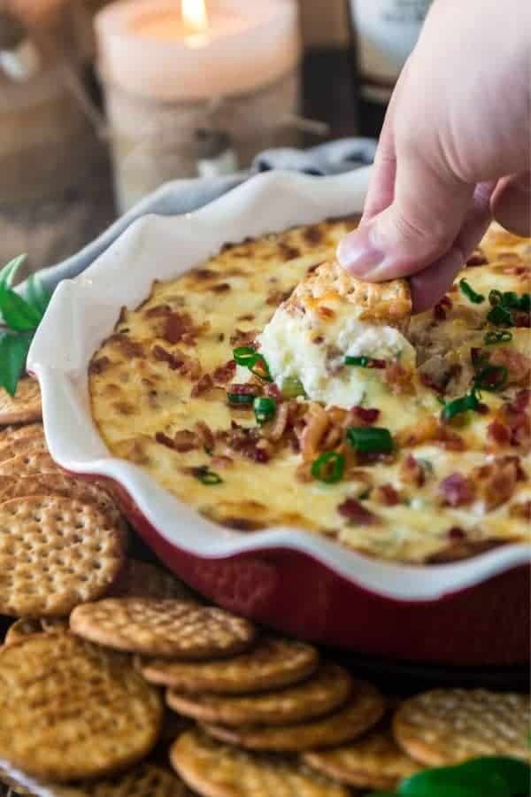 HOT SMOKED GOUDA BACON DIP