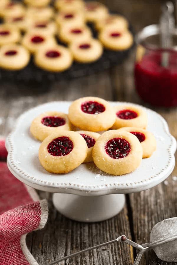 Jam-Filled Thumbprint Cookies