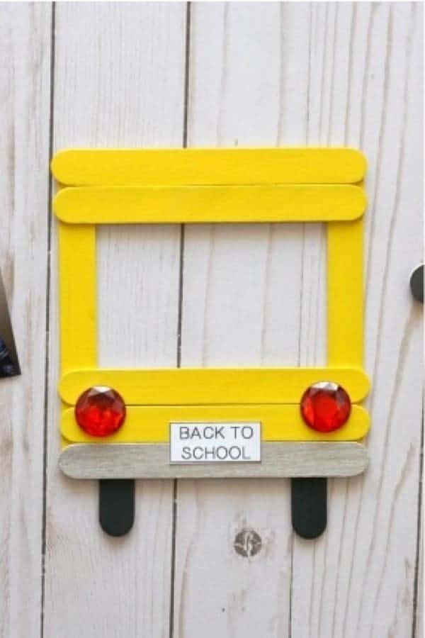 DIY Back-to-School Photo Frame