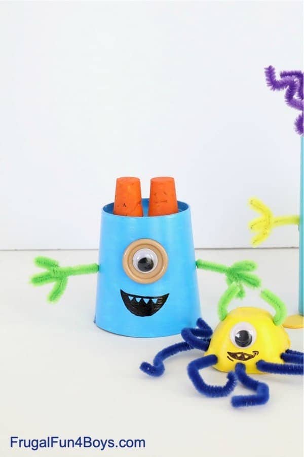 Silly Monster Craft For Kids