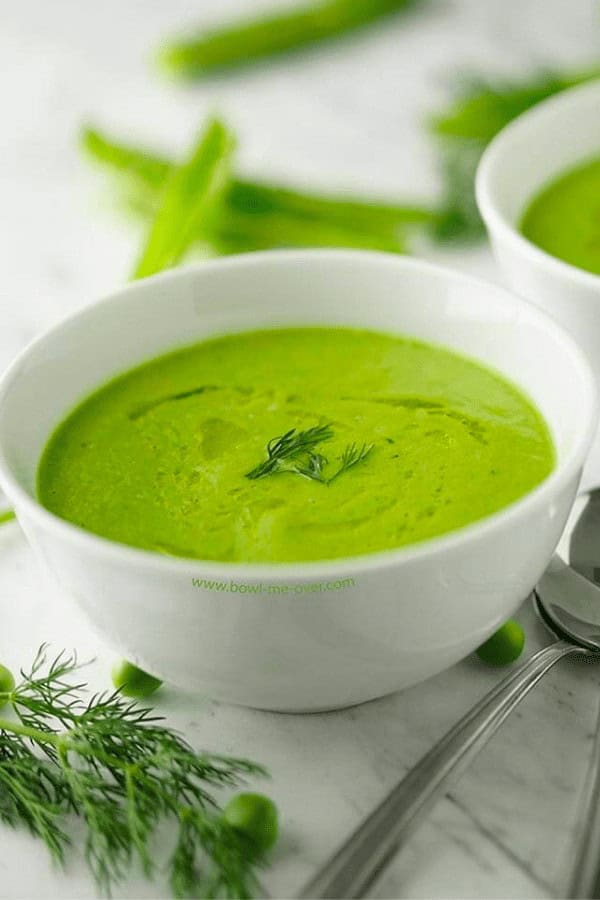 Chilled Pea Soup