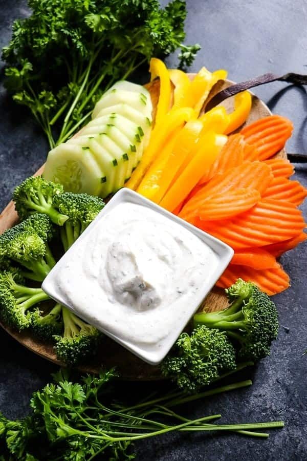 GREEK YOGURT VEGGIE DIP