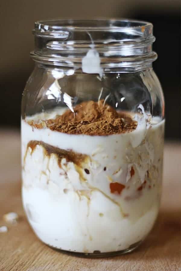 Pumpkin Pie Overnight Oats