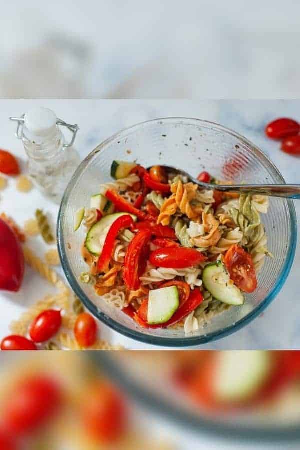 CHRISTMAS PASTA SALAD