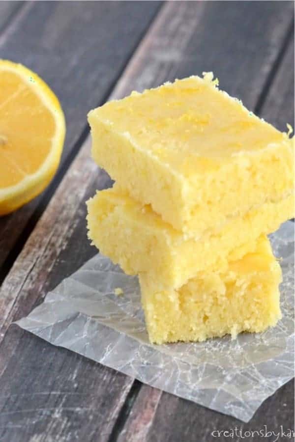 Amazing Lemon Brownies