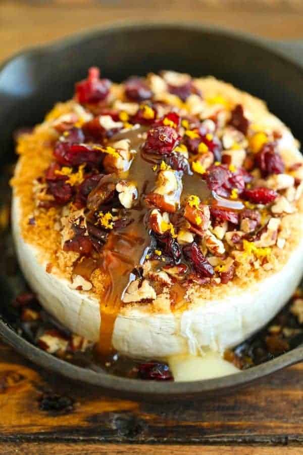 CRANBERRY PECAN BAKED BRIE