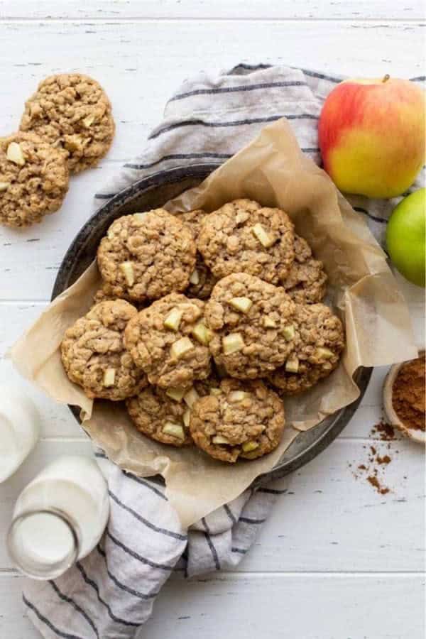 Apple Oatmeal Cookies