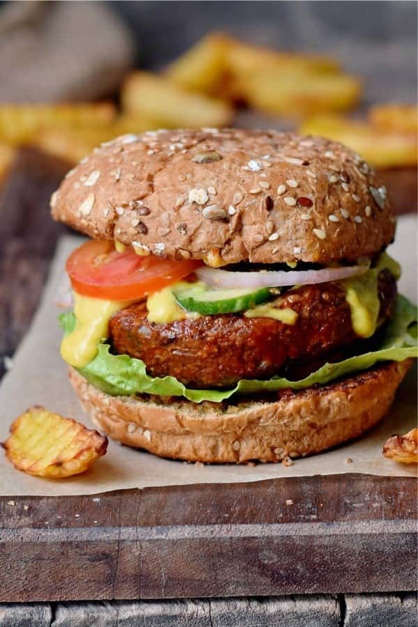 Vegan Black Bean Burger