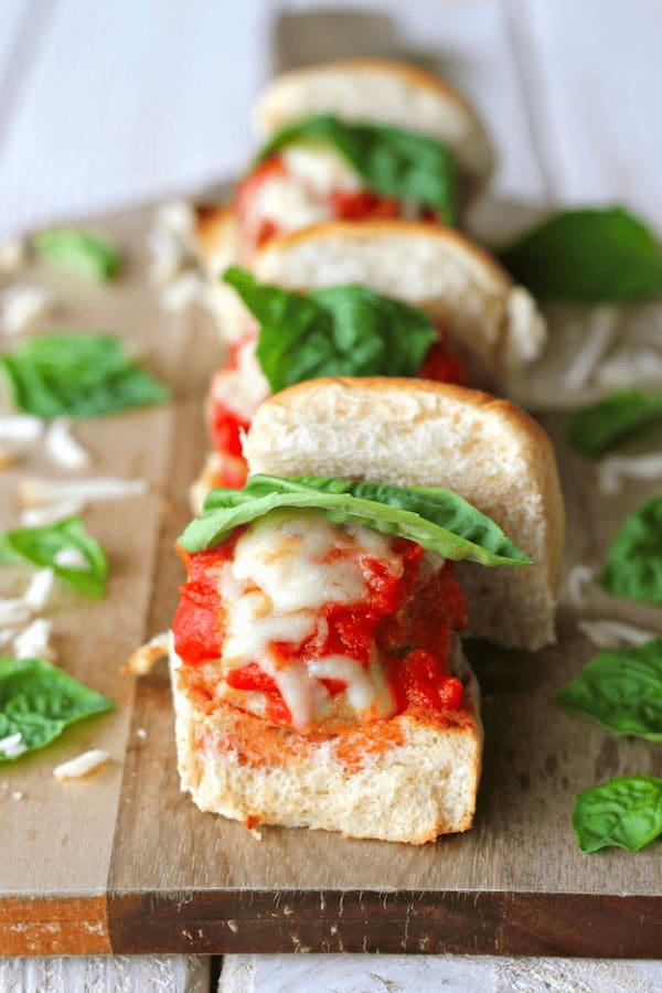 Turkey Meatball Sliders