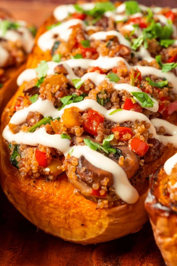 Stuffed Butternut Squash