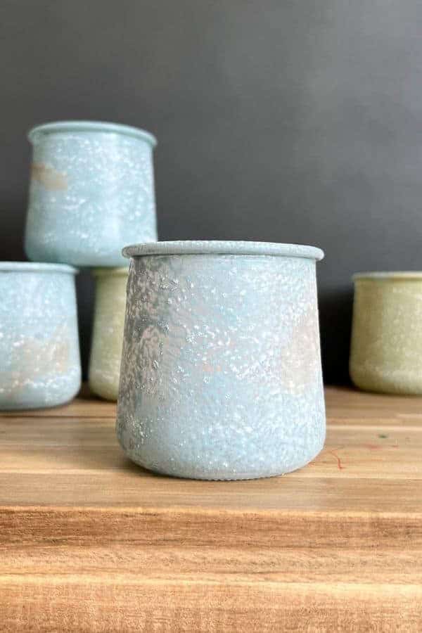 SEA GLASS VOTIVE HOLDERS