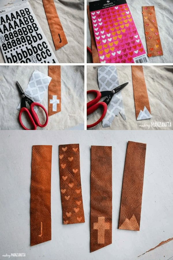 Leather Bookmark