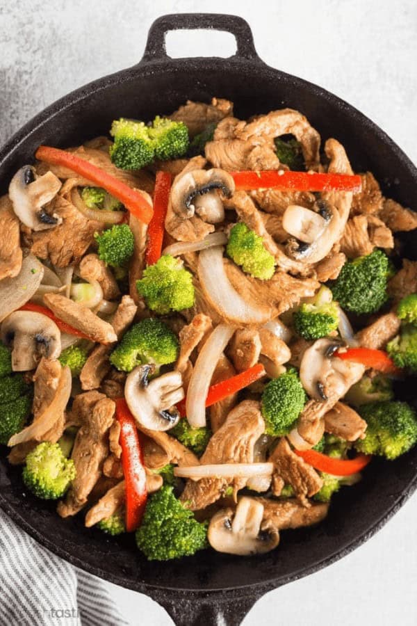 Chicken Stir Fry Low Carb