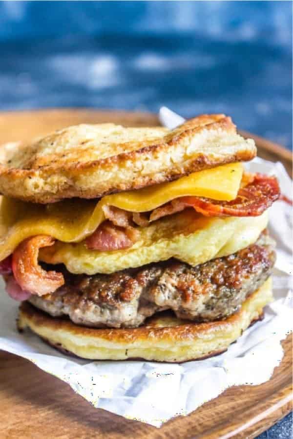 Copycat Keto McGriddle Breakfast Recipe